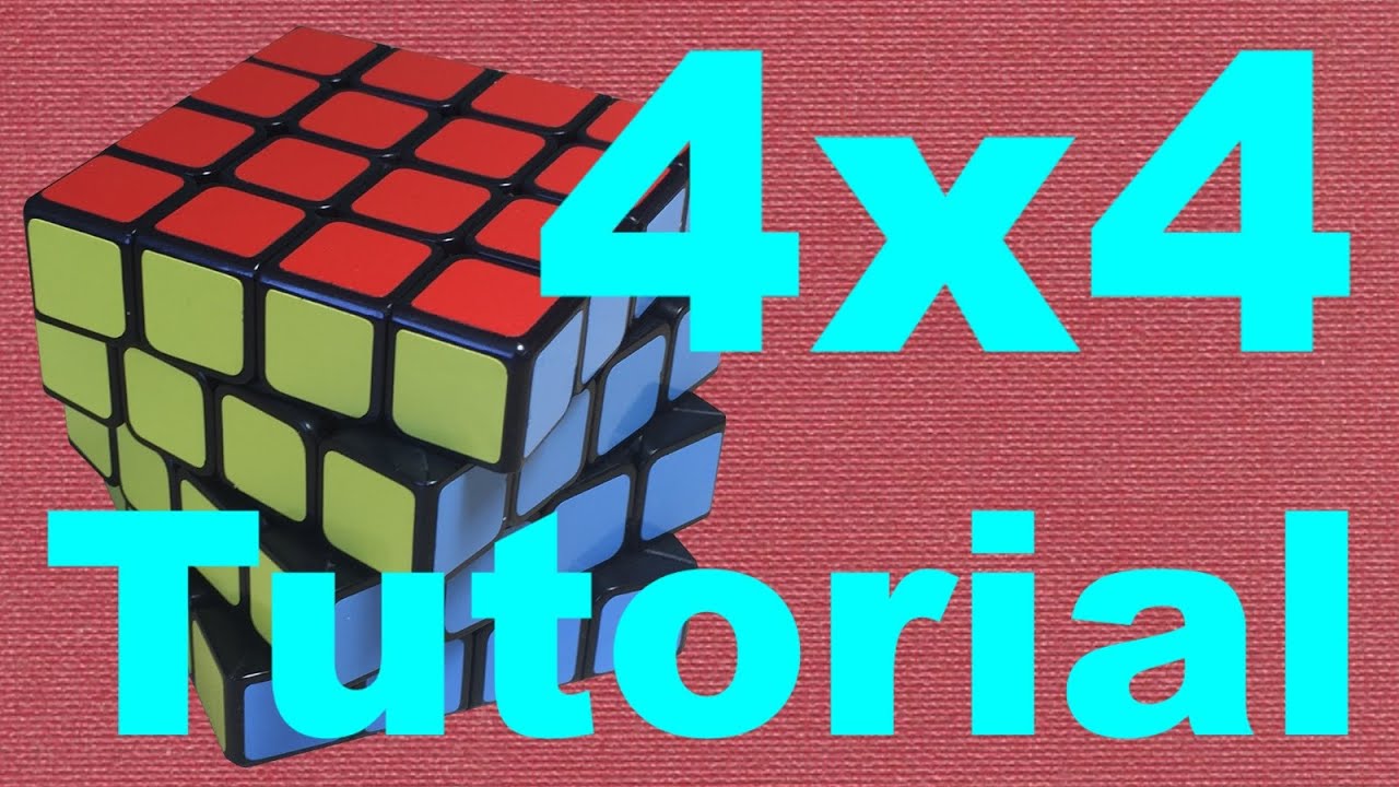 How to solve the 4x4 Rubik's Cube - Beginner's method