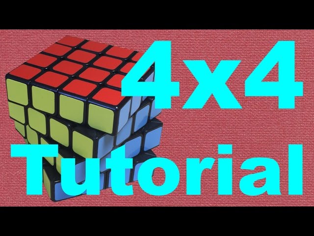 Easiest Tutorial: How to Solve the 4x4 Rubik's Cube (The Rubik's