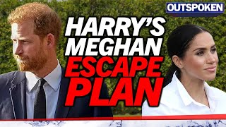 REVEALED: Prince Harry's secret plan to remove himself from Meghan Markle | He's been broken down!