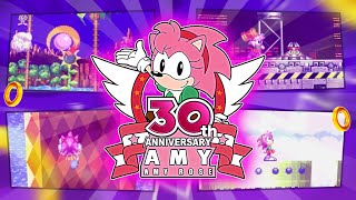 SONIC BIRTHDAY SPECIAL! - Amy Rose Full Playthrough in all Classic Games by Fans! @SonicStation
