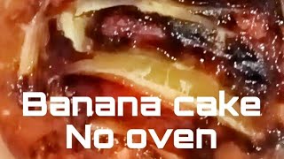 (No-oven)Banana cake with 2 egg and 2banas / super simple recipe/Banana-----