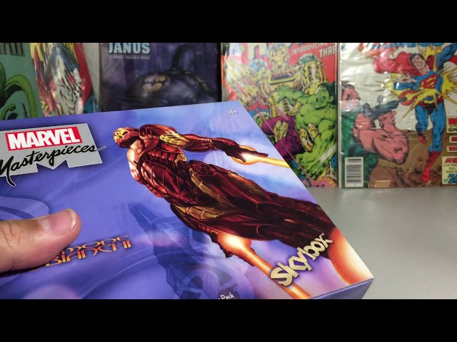 Opening a Hobby Box of 2018 Upper Deck Skybox Marvel Masterpieces