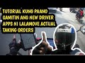 LALAMOVE NEW DRIVER APPS TUTORIAL | ACTUAL TAKING ORDERS!
