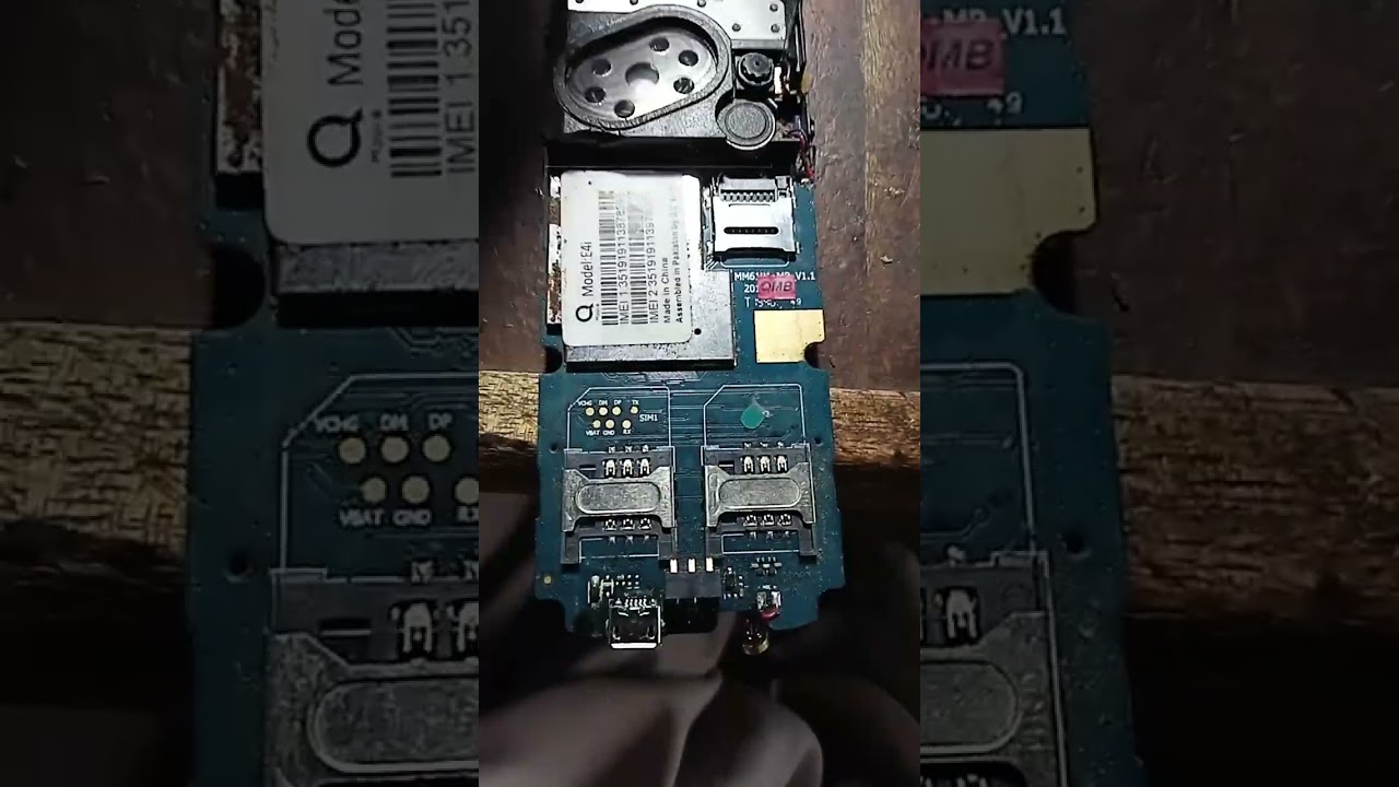 Q mobile E4 charging jack replacement.