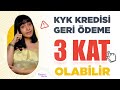 KYK Kredisi Geri Ödemesi 3 Kat Artabilir 💰