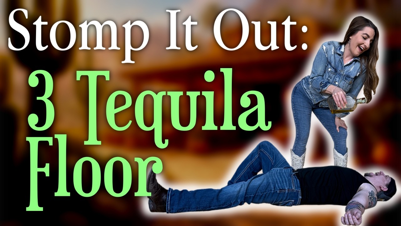 3 Tequila Floor Line Dance to Music