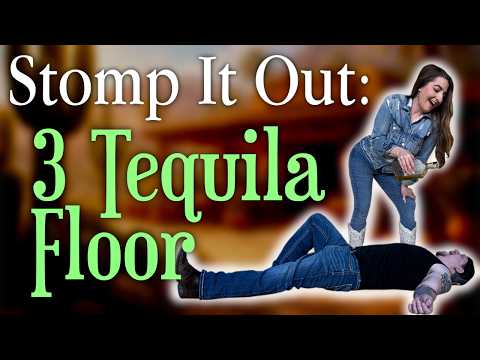 3 Tequila Floor Line Dance to Music