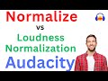 Normalize vs Loudness Normalization in Audacity: Which Is Best for Your Voice? ποΈ