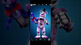 Stylized Funtime Freddy in FNaF AR