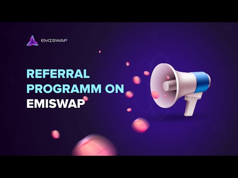 Refferal programm on Emiswap