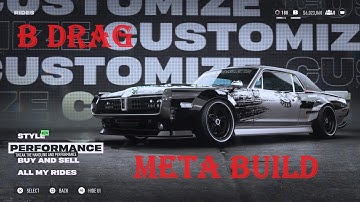 NFS Unbound B class drag meta build - Mercury Cougar