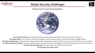 Global Security Challenges Existential Threats & Geopolitics