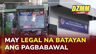 Lto Banning E-Bikes, E-Trikes On Natl Highways Legal Dzmm Teleradyo 28 November 2025
