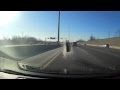 Accident terrifiant sur l'Autoroute 401 en Ontario: un conducteur a eu toute une frousse!