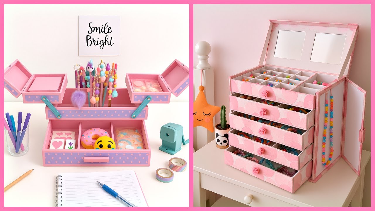 JE GELOOFT NOOIT DAT IK DIT UIT EEN SCHOENENDOOS HEB GEMAAKT! – SIERADEN ORGANIZER
