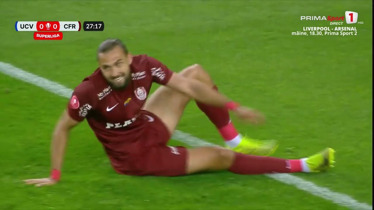 REZUMAT: Universitatea Craiova - CFR Cluj 2-2. FCSB, CAMPIOANA ROMÂNIEI a doua oară consecutiv