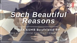 (1 Hour) Boyfriend Rambles Till You Both Fall Asleep [M4A] [Sleep aid] [Personal Attention] ASMR