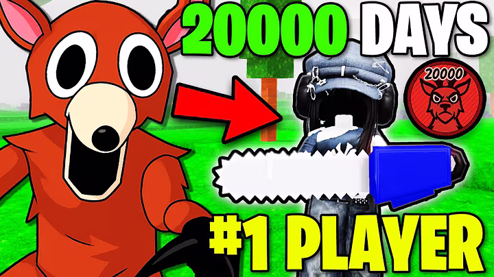 I Survived With The #1 PLAYER In 99 Nights In The Forest! (World Record)
