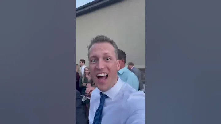 Payton catches bouquet￼! Her dad freaks out￼!￼