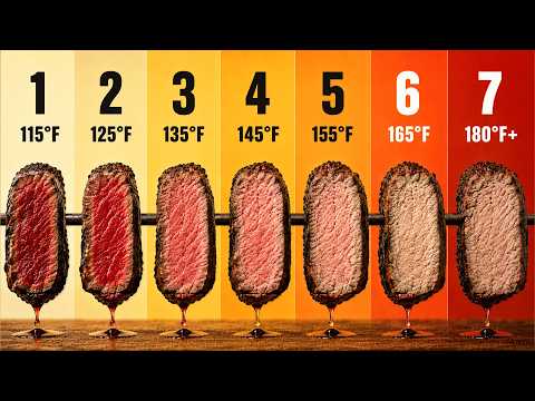 Every Steak Doneness Level Explained in 10 Minutes