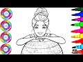 Coloring Drawing for Kids Disney&#39;s Barbie Fashionista Earth Globe Coloring and Paint kids, Toddlers