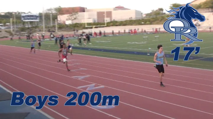 2017 Metro Finals Boys 200m