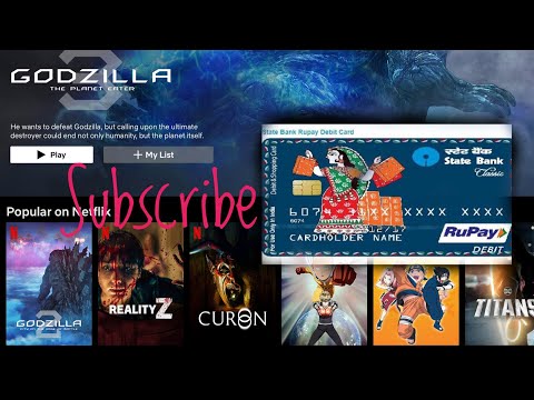How to subscribe Netflix with Rupay Debit card(This process is no longer working)