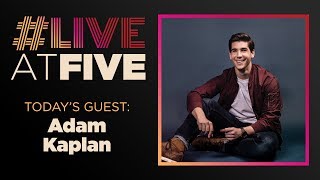 Broadway.com #LiveatFive with Adam Kaplan of A BRONX TALE