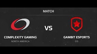 🔴| RuS | compLexity vs Gambit | BO3 | DreamHack Open - Decider Match - Group B 🔴