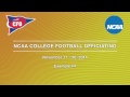 College football rules review 11/17-11/30