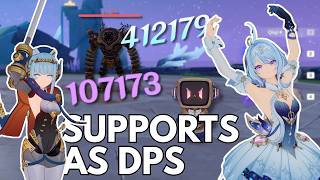 Can Supports Still Deal Damage? (Genshin Impact)