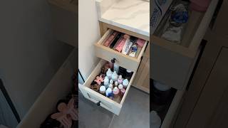 *asmr* bathroom organization 🧴#asmr #asmrsounds #restock #organizedhome #aesthetic #satisfying