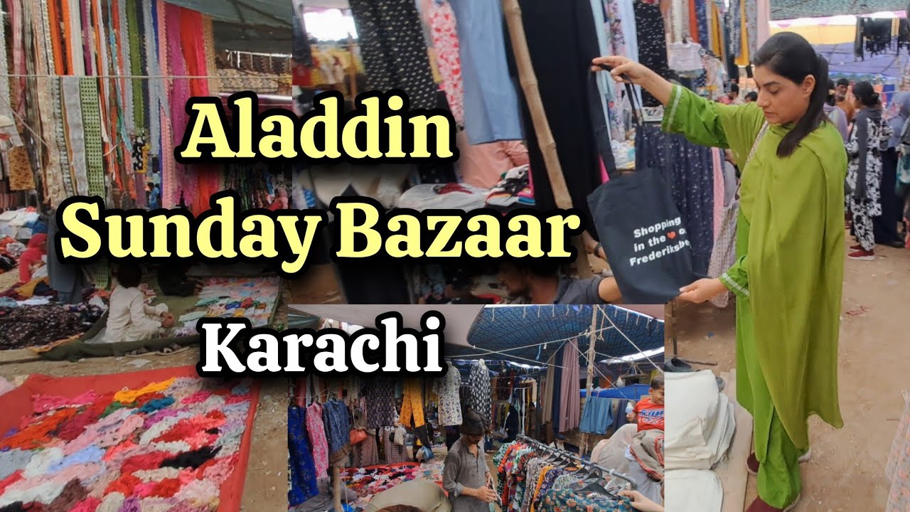 Exploring Aladdin Sunday Bazaar Karachi 2025 | Low Price Useful Items Itwar Bachat Bazaar karachi
