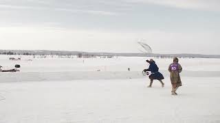 How to properly throw a lasso to catch reindeer. #Siberia, #Yamal Peninsula.