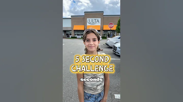 5 Second Challenge in Ulta! #ulta #sephora #haul #shopping #shoppinghaul #challenge