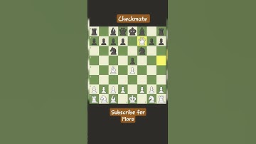 ⏩CHECKMATE IN 4 MOVES Best Opening Chess Trap for Beginners Wayward  Queen 👑#shorts