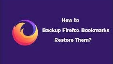 #Firefox backup and restore #mozilla firefox bookmarks backups #firefox bookmarks from backup .
