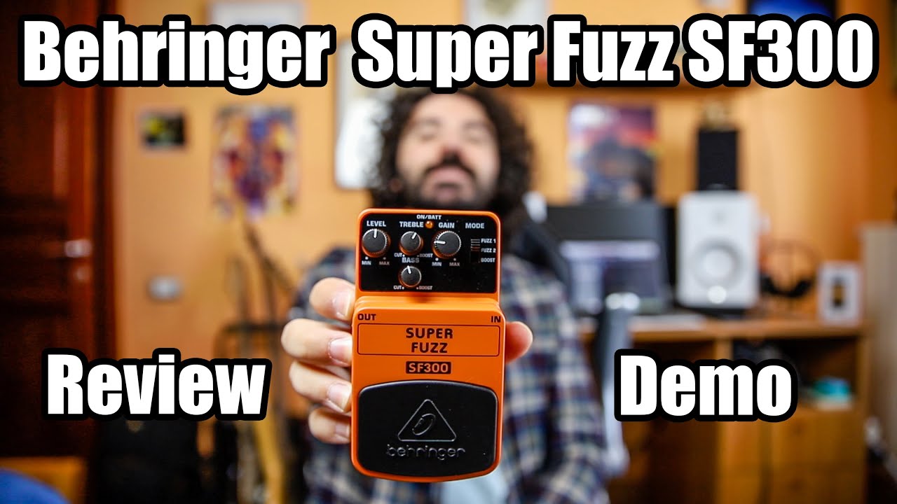 Behringer Super Fuzz SF300 Review & Demo YouTube