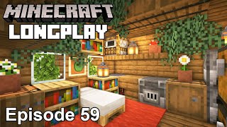 Minecraft Longplay Episode 59 - Decorating the Garden House (No Commentary)