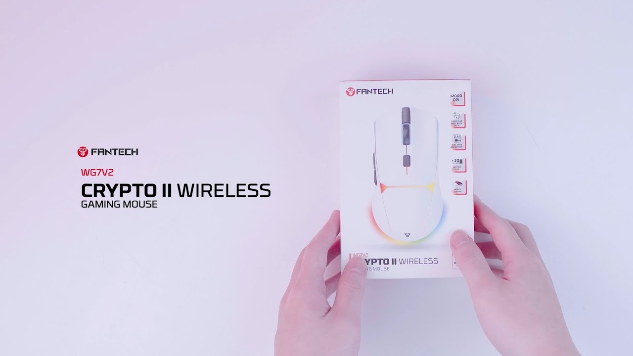 First Look: Fantech Crypto II Wireless WG7V2 Gaming Mouse