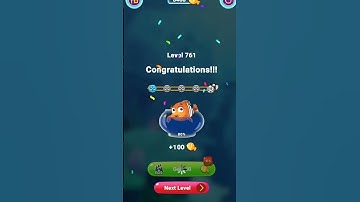 FISHDOM ADS GAMEPLAY PUZZLE GAME FISH PIN
