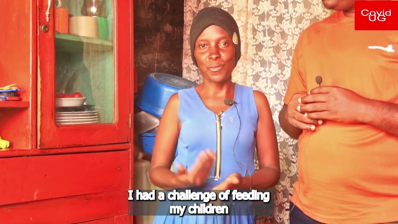 Food donation to Kizza Stella a struggling mother by New City Church, Covidug.org