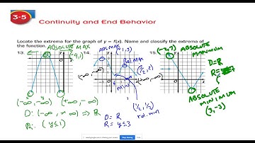 3-5 Continuity and End Behavior