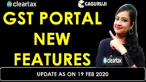 GST PORTAL NEW FEATURES|CMP-02 TO OPT FOR COMPOSITION SCHEME 2020-21,NEW GST RETURN, ITC COMPARISION