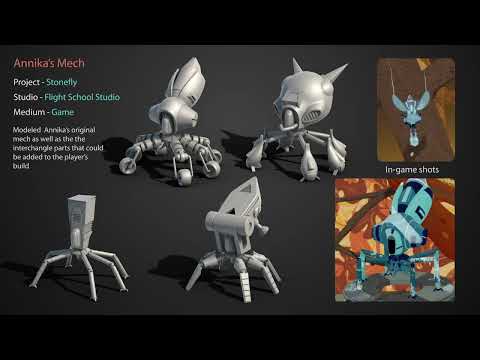 Kaitlyn Fuchs: 3D Modeling Reel for VFX, Animation, and Gaming 2024