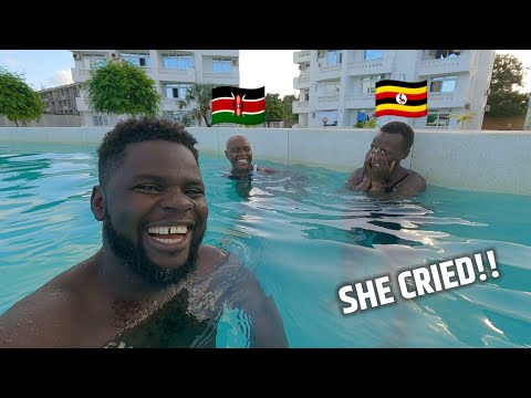 I Surprised A Ugandan YouTuber In Malindi Kenya, She Cried @Africaisnotajungle