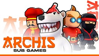 STUMBLE GUYS LIVE HINDI | FULL PARTY CODES | CYBER ARCHIS OP