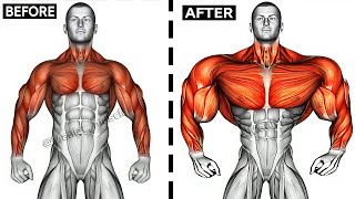 UPPER BODY WORKOUT WITH DUMBBELLS  (Shoulder-forearms-chest-triceps-back-biceps)