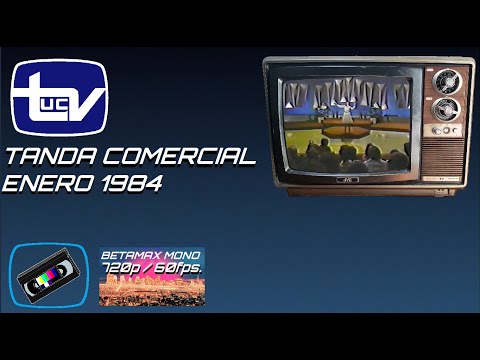 Tanda Comercial Canal 13 UCTV Enero 1984 