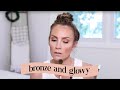 BRONZE AND GLOWY MAKEUP FOR BEGINNERS | Angela Lanter